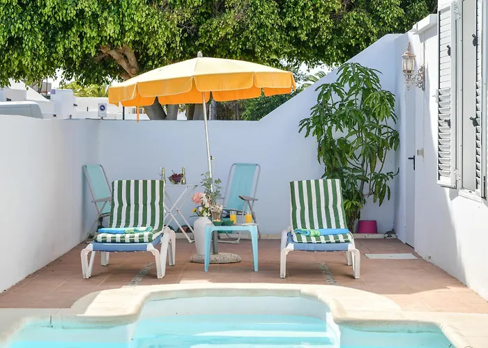 Rustica Con Piscina Privada Tías